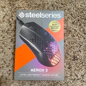 Steelseries lightweight mouse. Aerox 3.
